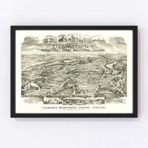 Despatch Map 1890