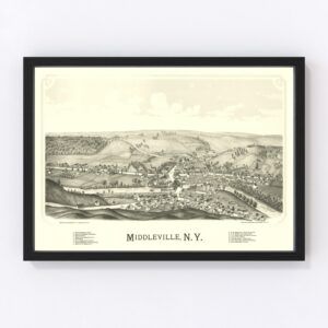 Middleville Map 1890
