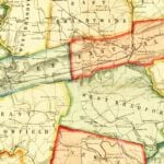 Vintage Map of Chester County, Pennsylvania 1856 12