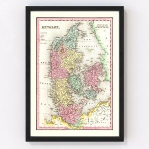 Denmark Map 1836