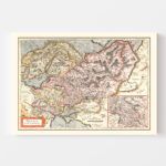 Vintage Map of Russia 1623 11