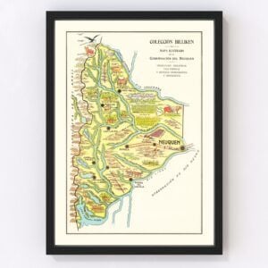 Neuquen Map 1933