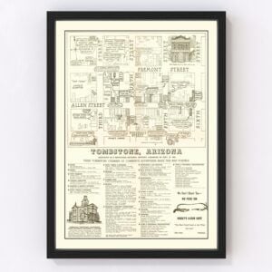 Tombstone Map 1962