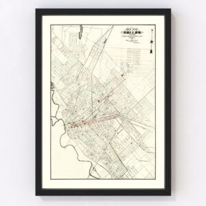 Dallas Map 1901