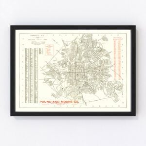 Charlotte Map 1930