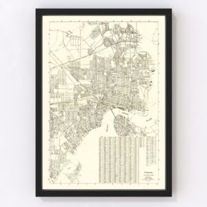 Jacksonville Map 1929