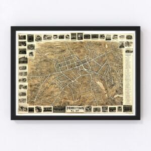 Morristown Map 1899