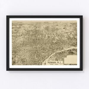 Newark Map 1895