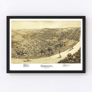Duquesne Map 1897