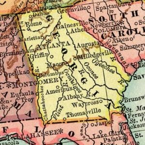 Old Maps of Georgia
