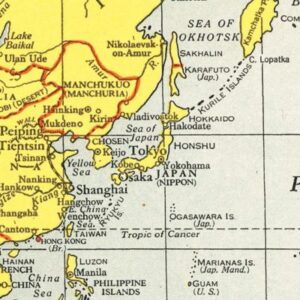 Vintage Japan Maps