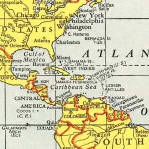 Vintage Puerto Rico Maps