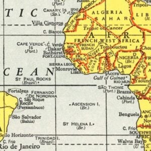 Vintage Sierra Leone Maps